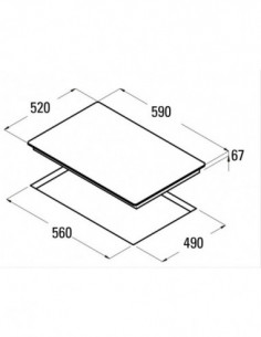 Placa Cata - TN 604 /A