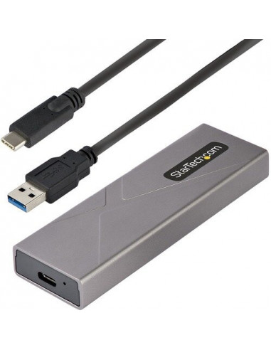 M.2 PCIe NVMe/M.2 SATA SSD USB Enclosure