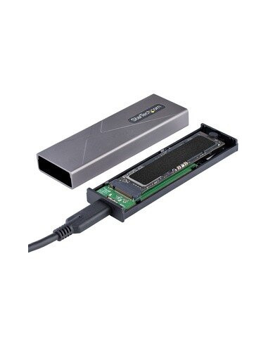 M.2 PCIe NVMe/M.2 SATA SSD USB Enclosure