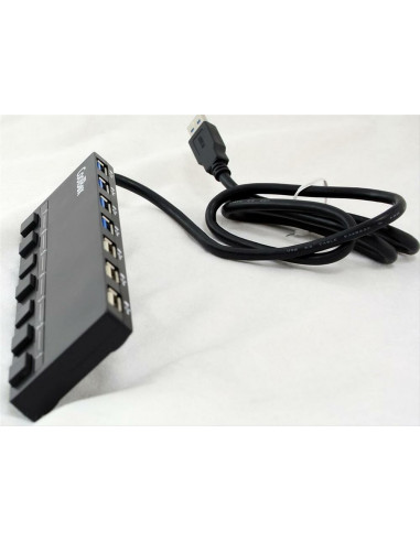 Hub USB Coolbox COO-UPH356A: 7 Portas...