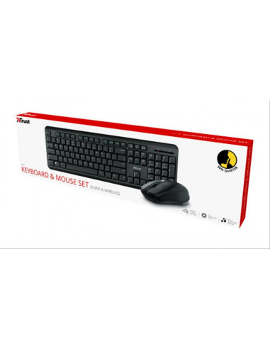 Pack Teclado e Rato Sem Fio Trust Ody Pack Teclado e Rato Sem Fio Trust Ody