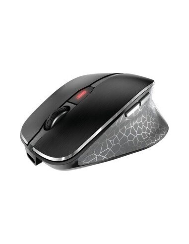 Wireless mouse USB+Bluetooth black recha