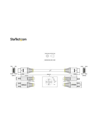 StarTech.com 6ft (2m) HDMI 2.1 Cable,... StarTech.com 6ft (2m) HDMI 2.1 Cable,...