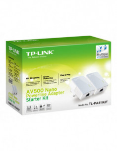 Adaptador Powerline 500Mbps...