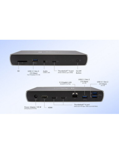 Docking Station i-tec Thunderbolt 4... Docking Station i-tec Thunderbolt 4...