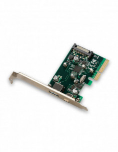 Controladora PCIe x4 USB3.2...