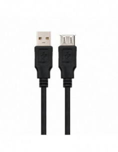 EWENT Cabo USB 2.0 "A" M >...