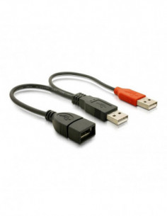 Cable Usb 2.0+Alim.Tipo A/...