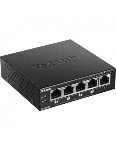 D-Link DGS 1005P - interruptor - 5...