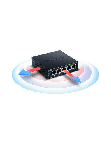 D-Link DGS 1005P - interruptor - 5...