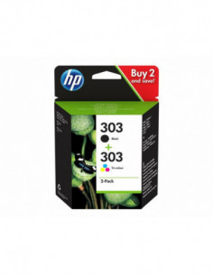 HP Paquete de 2 cartuchos...