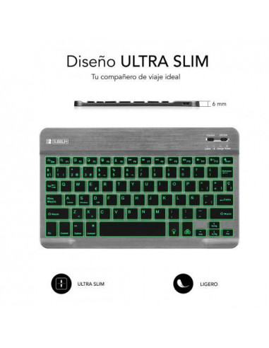 SUBBLIM Teclado Retroiluminado...