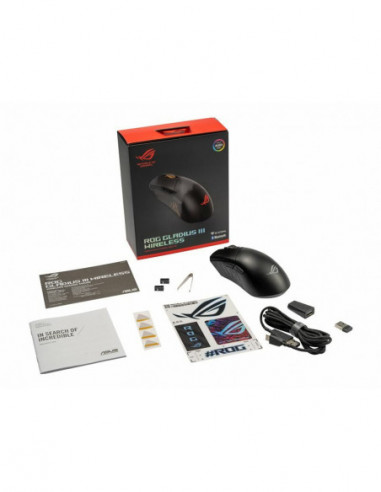 Rato Asus ROG Gladius III, Óptico,...