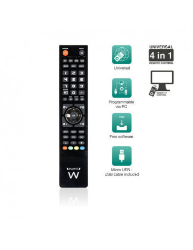 Ewent - EW1570 Comando TV 4 em 1... Ewent - EW1570 Comando TV 4 em 1...