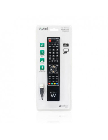Ewent - EW1570 Comando TV 4 em 1... Ewent - EW1570 Comando TV 4 em 1...