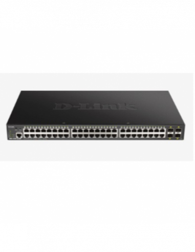 D-Link 48-Port Giga Poe Smart 4x10g...