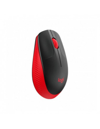 Logitech Ratón Inalámbrico M190 Rojo...