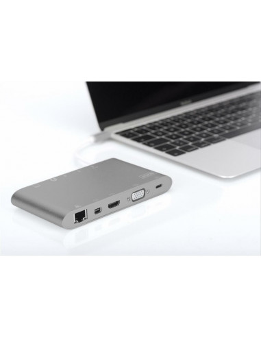 Dock Station Digitus Da-70875 Usb-C... Dock Station Digitus Da-70875 Usb-C...