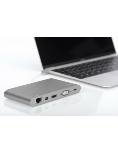 Dock Station Digitus Da-70875 Usb-C... Dock Station Digitus Da-70875 Usb-C...