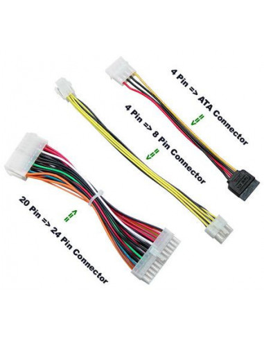 Conversor Unitek ATX 20/24Pin -...