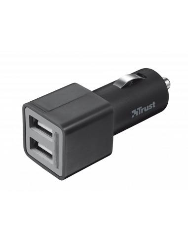Carregador Isq. DC>DC TRUST 2xUSB 12W