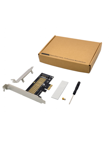 Conversor PCIe x1 -> M.2 NVMe  Key M...