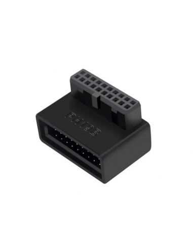 Adaptador USB 3.0 90º IDC 19 pinos... Adaptador USB 3.0 90º IDC 19 pinos...