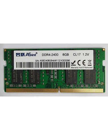 Memória Portátil OEM 8GB DDR4 2400MHz...