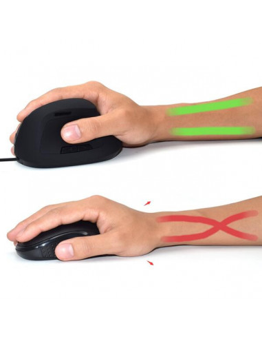 Rato EWENT EW3157 Ergonómico c/ Fio... Rato EWENT EW3157 Ergonómico c/ Fio...