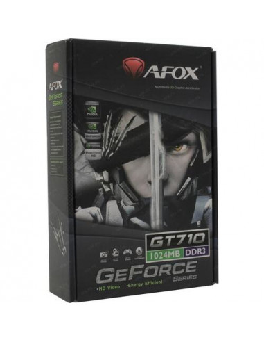 Placa Gráfica AFOX GT710 1GB DDR3,...