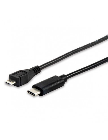 Cabo USB 2.0 Equip Tipo C / Micro-B... Cabo USB 2.0 Equip Tipo C / Micro-B...