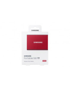 Ssd Ext Samsung T7 500gb Red