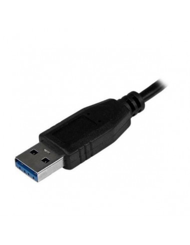 Portable 4 Port Mini USB 3.0 Hub - Black Portable 4 Port Mini USB 3.0 Hub - Black