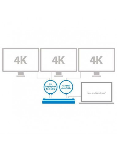Docking Station StarTech DK30CH2DPPDU...