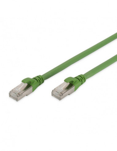 Equip Chicote Cat6a S/Ftp 3m Verde