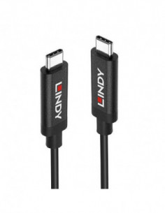 Cabo USB-C Lindy, Série 3.2...