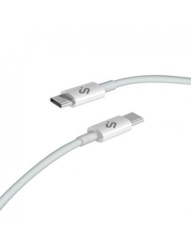 SUBBLIM CABLE PLUS 100W C-C 2m WHITE