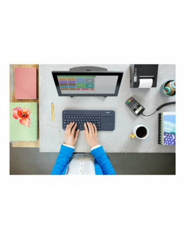 Logitech Wireless Touch Keyboard K400... Logitech Wireless Touch Keyboard K400...