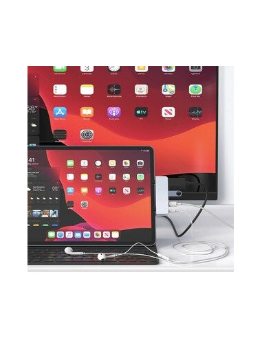 Hub USB-C Targus Hyper 4 em 1 para... Hub USB-C Targus Hyper 4 em 1 para...