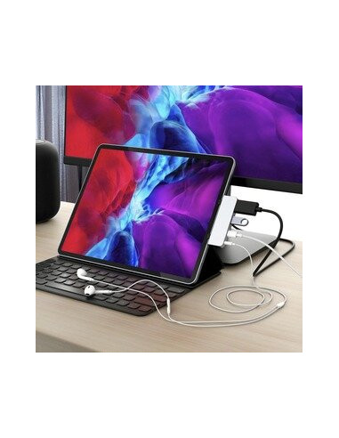 Hub USB-C Targus Hyper 4 em 1 para... Hub USB-C Targus Hyper 4 em 1 para...