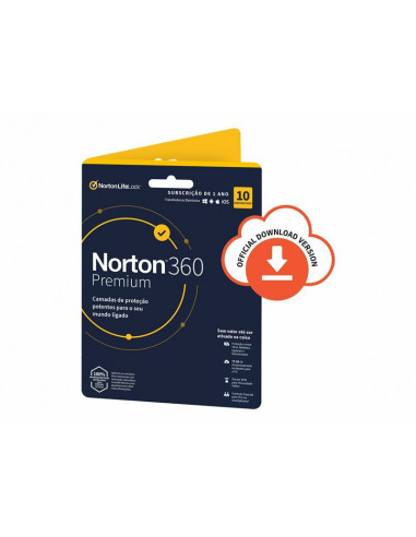 Norton 360 Premium - licença de... Norton 360 Premium - licença de...