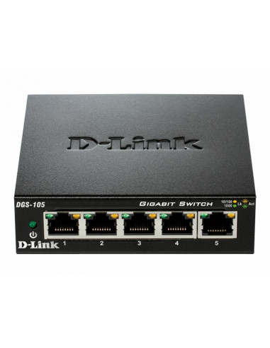 Switch D-Link Dgs-105 5 Puertos Rj-45...