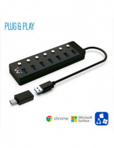 EWENT - USB3.2 GEN 1 HUB 7...