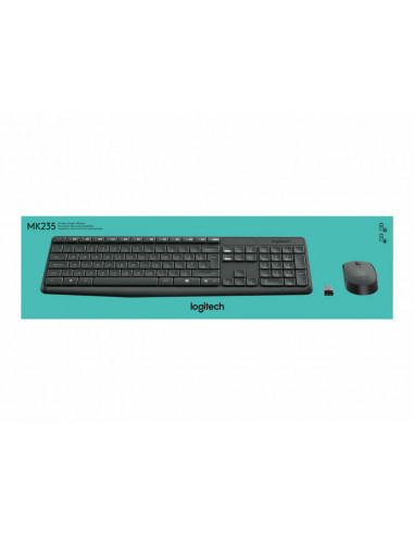 Logitech MK235 - Conjunto de teclado...