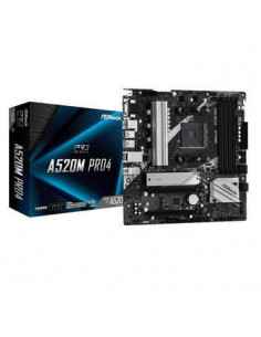 A520m Pro4 Asrock, Amd Am4...