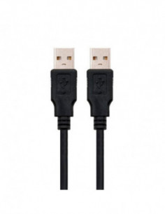 EWENT Cabo USB 2.0 A/A M/M,...