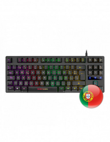 Teclado Mars Gaming COMPACT MKTKLPT -...
