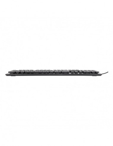 Teclado Unyka KB 901 USB, QWERTY,...
