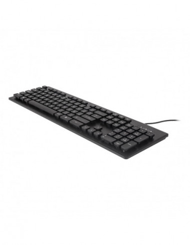 Teclado Unyka KB 901 USB, QWERTY,...