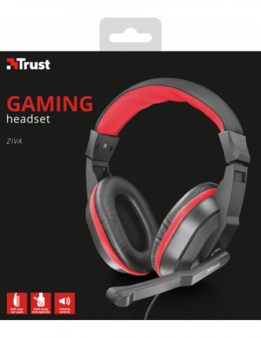 Auscultadores Trust Ziva Gaming, Com...